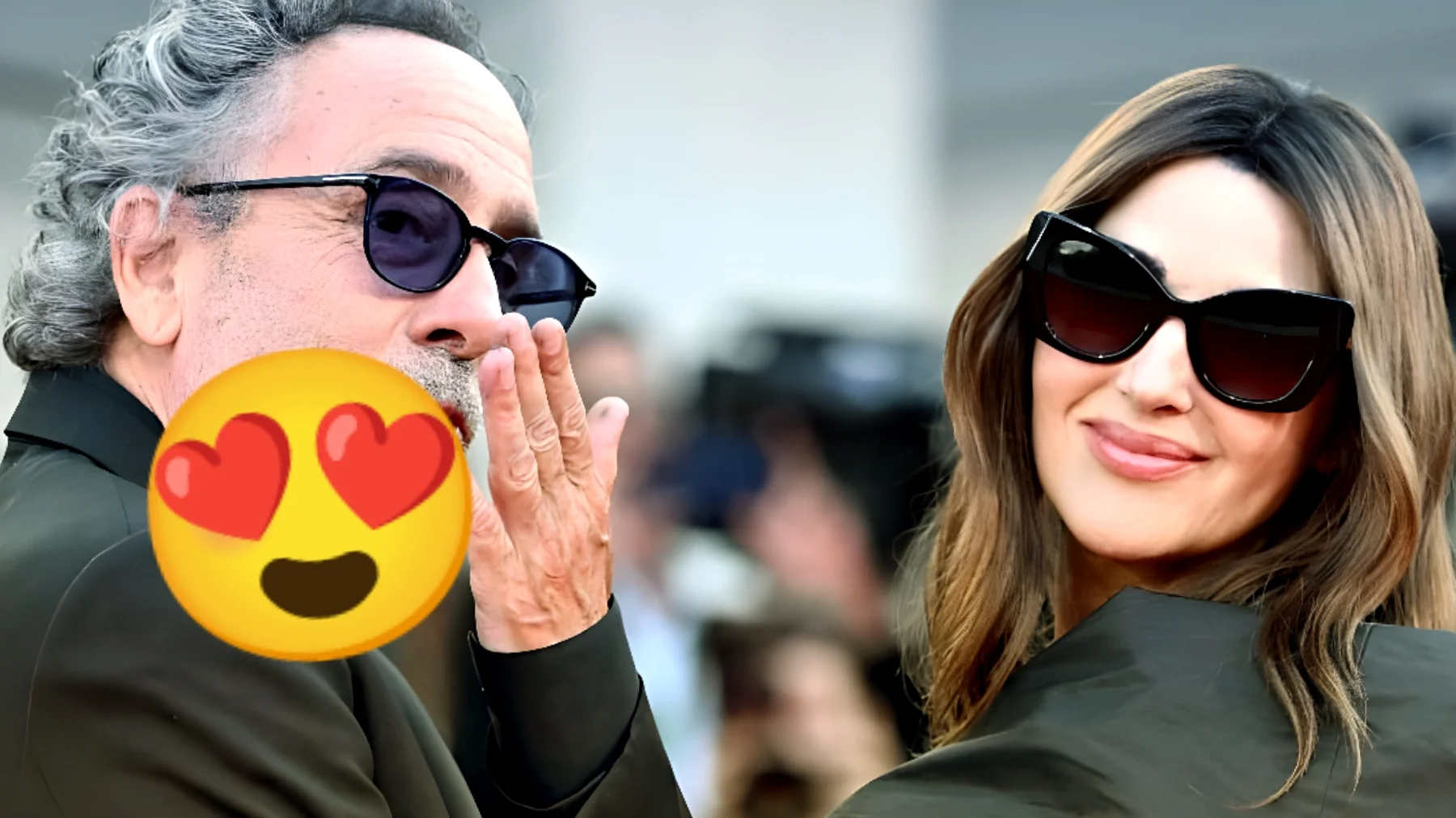 L'intesa tra Monica Bellucci e Tim Burton incendia Venezia: le tenerezze sul tappeto rosso non lasciano dubbi!