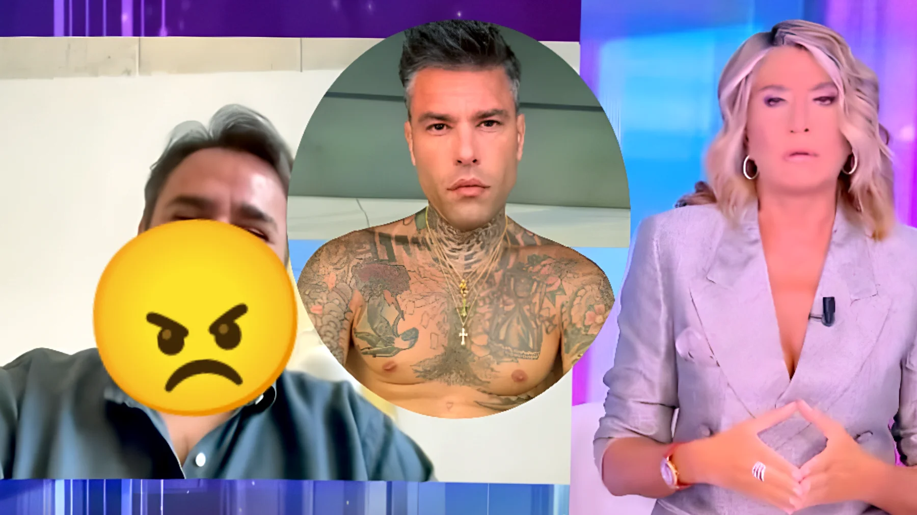 Il contrattacco di Myrta Merlino a Fedez in diretta: cosa è successo?