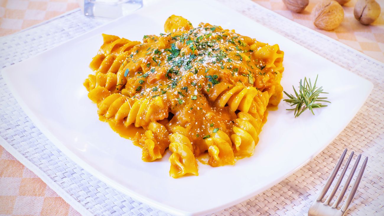 pasta e zucca